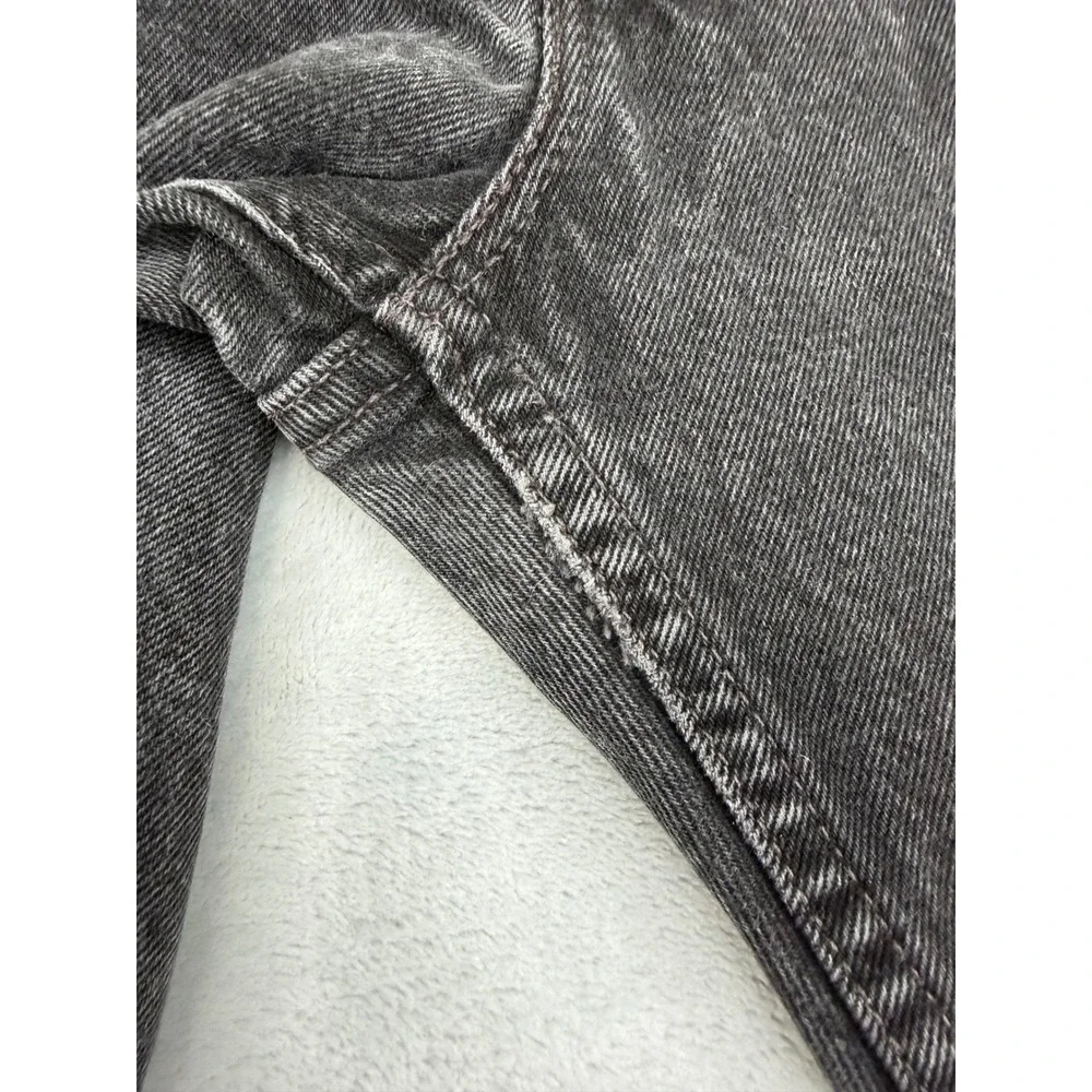 Vintage 90s Levis 505 Mens Jeans 36x30 Straight Leg Regular Fit Black USA